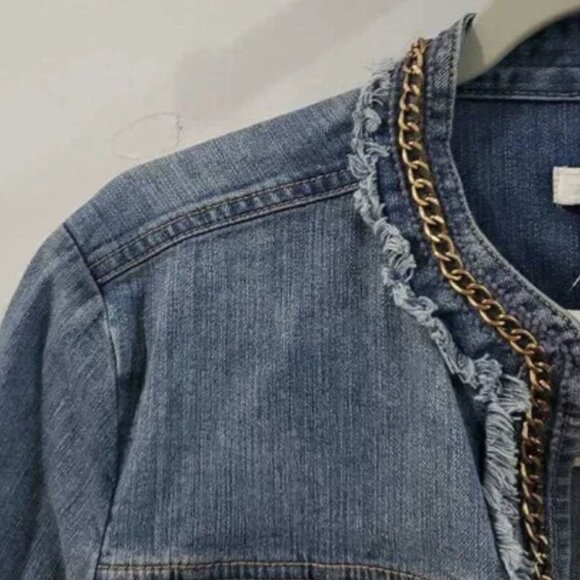 Chico's Jean Jacket - Picture 5 of 12